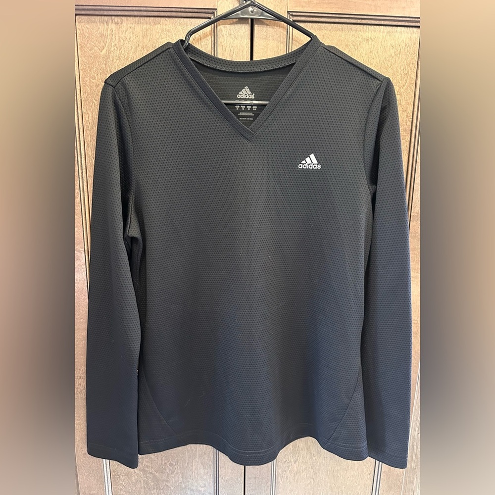 Adidas Black Long Sleeve Shirt